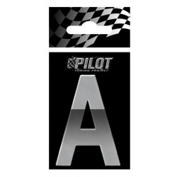 Scritta 3D 70 mm lettera A