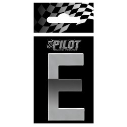 Scritta 3D 70 mm lettera E