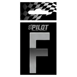 Scritta 3D 70 mm lettera F