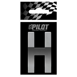 Scritta 3D 70 mm lettera H