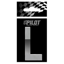 Scritta 3D 70 mm lettera L