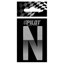 Scritta 3D 70 mm lettera N