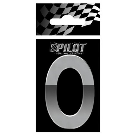 Scritta 3D 70 mm lettera O