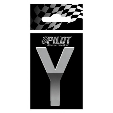 Scritta 3D 70 mm lettera Y