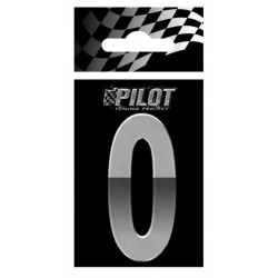 Scritta 3D 70 mm lettera 0