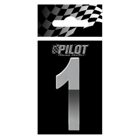 Scritta 3D 70 mm lettera 1