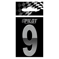 Scritta 3D 70 mm lettera 9