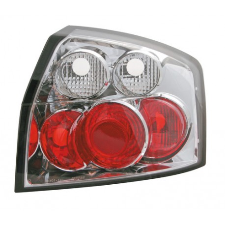 Coppia fanali posteriori Angel Eyes cromo