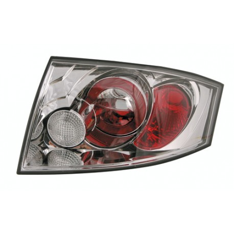 Coppia fanali posteriori Angel Eyes cromo