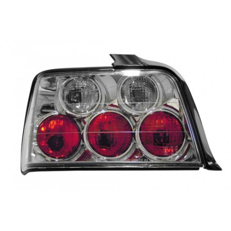 Coppia fanali posteriori Angel Eyes cromo