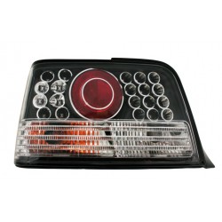Coppia fanali posteriori a led Angel Eyes rosso
