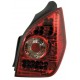 Coppia fanali posteriori a led Angel Eyes rosso