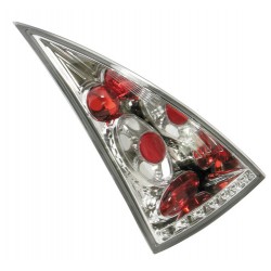 Coppia fanali posteriori Angel Eyes cromo