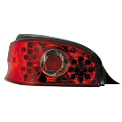 Coppia fanali posteriori a led Angel Eyes rosso