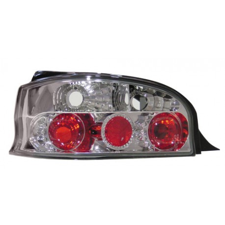 Coppia fanali posteriori Angel Eyes cromo