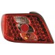 Coppia fanali posteriori a led Angel Eyes rosso