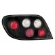 Coppia fanali posteriori Angel Eyes nero