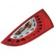 Coppia fanali posteriori a led Angel Eyes rosso