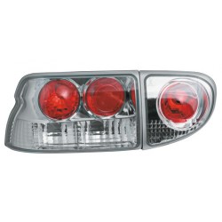 Coppia fanali posteriori Angel Eyes cromo