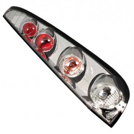 Coppia fanali posteriori Angel Eyes cromo