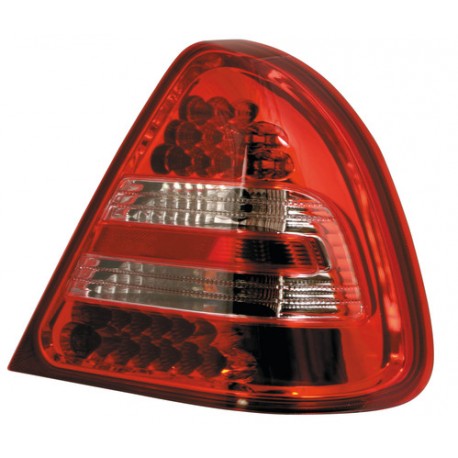 Coppia fanali posteriori a led Angel Eyes rosso