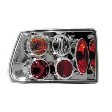 Coppia fanali posteriori Angel Eyes cromo