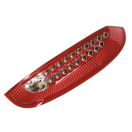 Coppia fanali posteriori a led Angel Eyes rosso