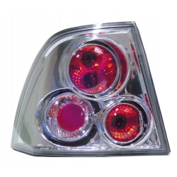 Coppia fanali posteriori Angel Eyes cromo