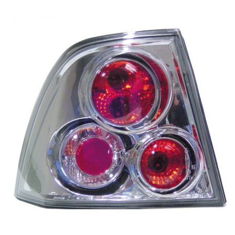 Coppia fanali posteriori Angel Eyes cromo