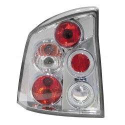 Coppia fanali posteriori Angel Eyes cromo