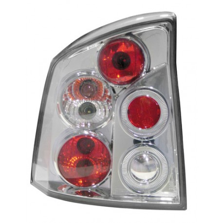 Coppia fanali posteriori Angel Eyes cromo