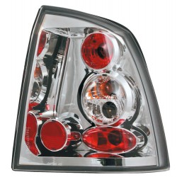 Coppia fanali posteriori Angel Eyes cromo