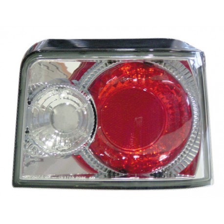 Coppia fanali posteriori Angel Eyes cromo