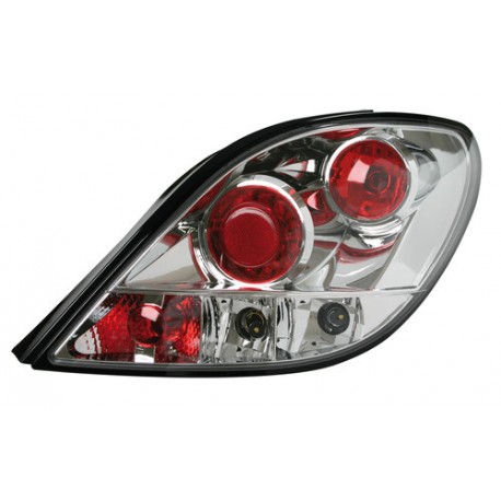 Coppia fanali posteriori Angel Eyes cromo