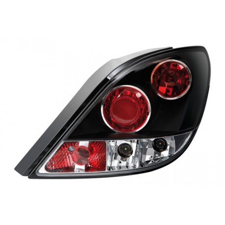 Coppia fanali posteriori Angel Eyes nero