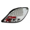 Coppia fanali posteriori a led Angel Eyes cromo