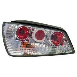 Coppia fanali posteriori Angel Eyes cromo