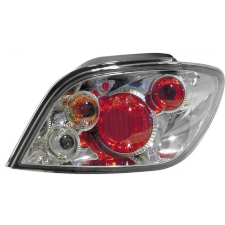 Coppia fanali posteriori Angel Eyes cromo