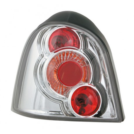 Coppia fanali posteriori Angel Eyes cromo