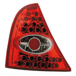 Coppia fanali posteriori a led Angel Eyes rosso