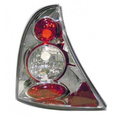 Coppia fanali posteriori Angel Eyes cromo