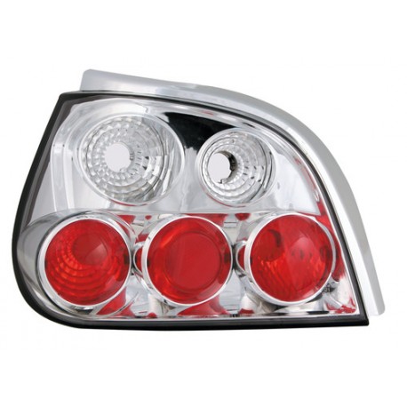 Coppia fanali posteriori Angel Eyes cromo