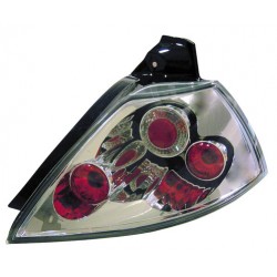 Coppia fanali posteriori Angel Eyes cromo