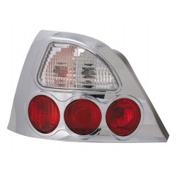 Coppia fanali posteriori Angel Eyes cromo