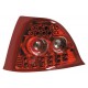 Coppia fanali posteriori a led Angel Eyes rosso