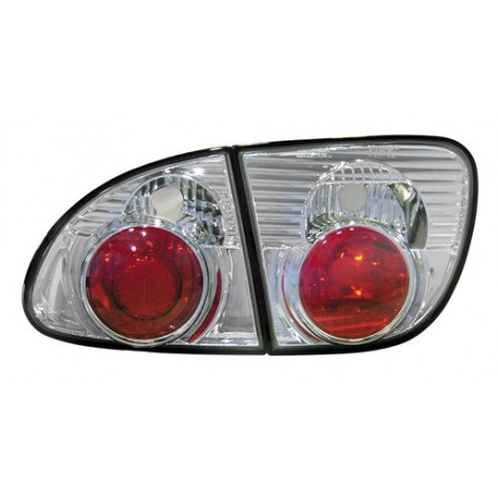 Coppia fanali posteriori Angel Eyes cromo