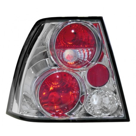 Coppia fanali posteriori Angel Eyes cromo