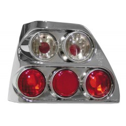 Coppia fanali posteriori Angel Eyes cromo
