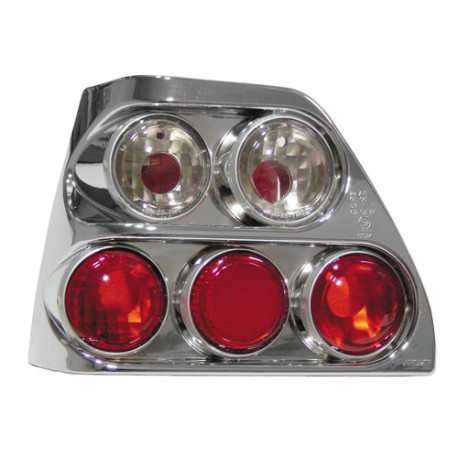 Coppia fanali posteriori Angel Eyes cromo