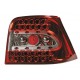 Coppia fanali posteriori a led Angel Eyes rosso